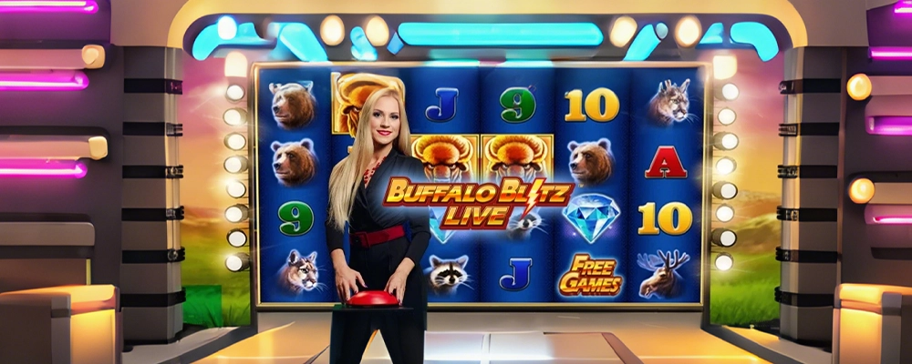 bet fiery Caça-níqueis Buffalo Blitz ao Vivo